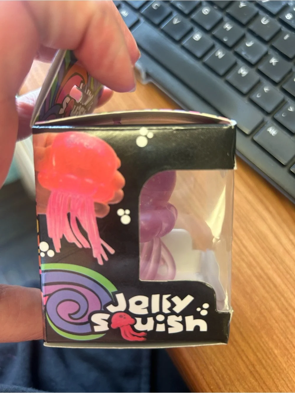 Pink Squish jellyfish